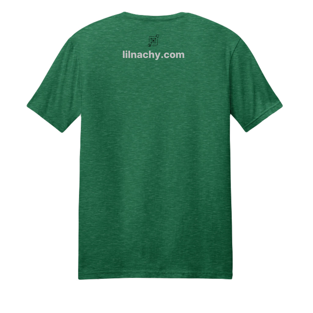 Heathered Kelly Green - DM108 - BACK