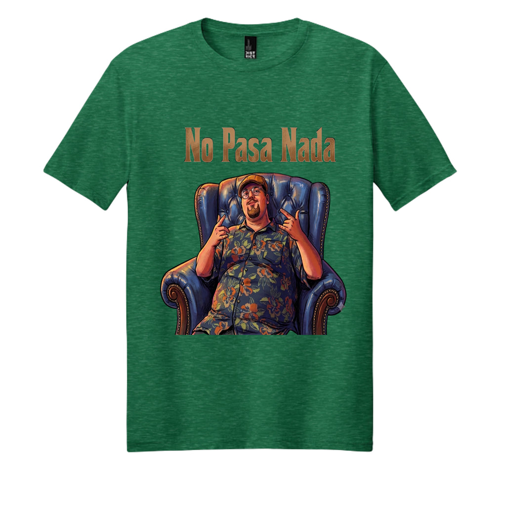 Heathered Kelly Green - DM108 - FRONT